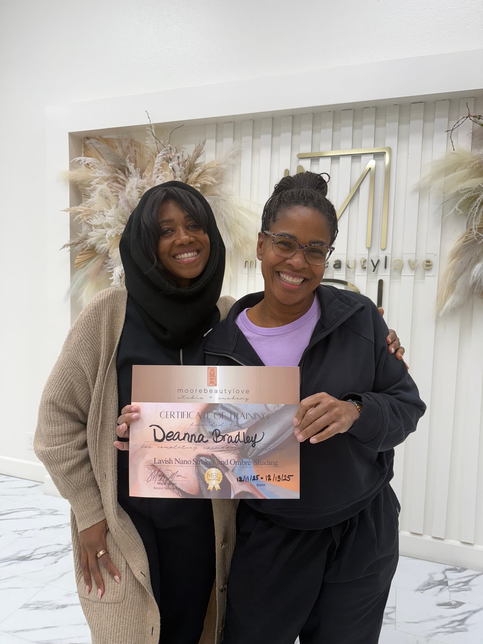 Permanent makeup work